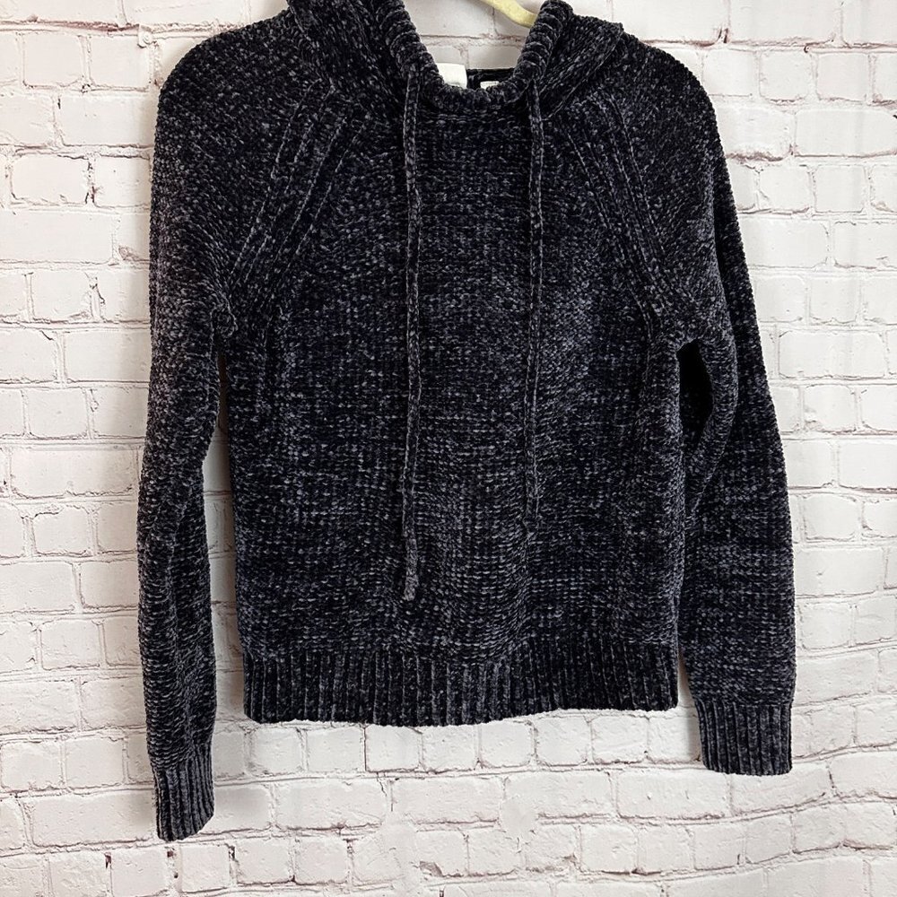 GAP Dark Gray Knit Hoodie